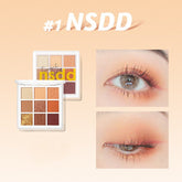 FOCALLURE Milk Tea 9 Color Eyeshadow Palette